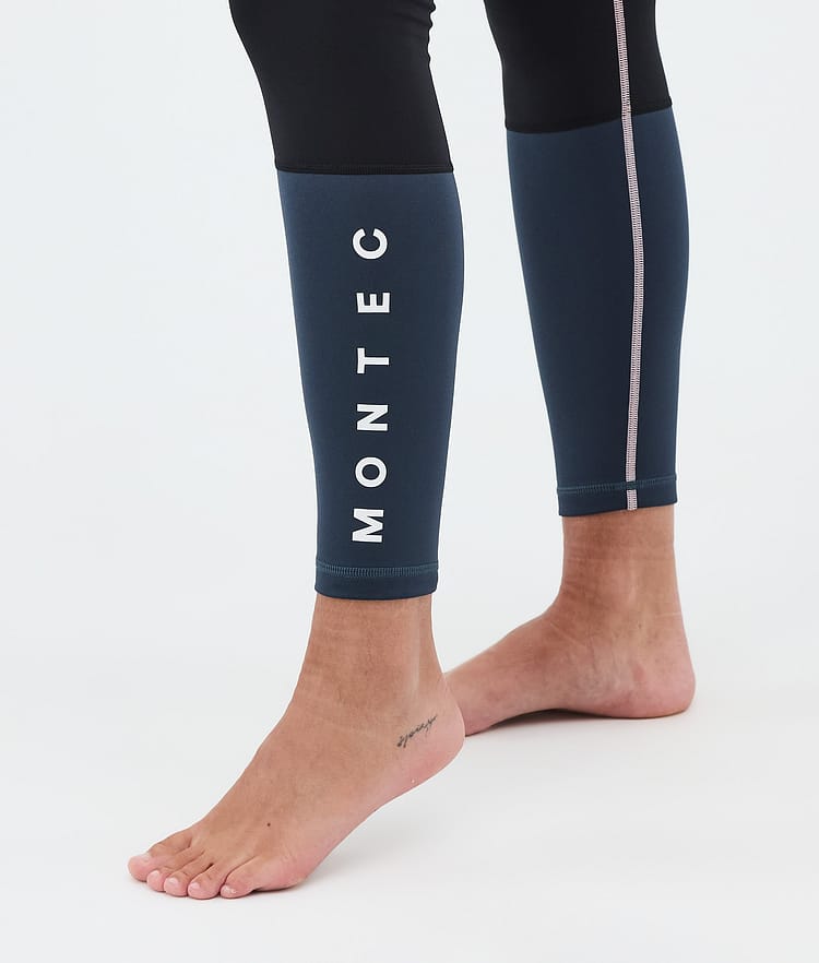 Montec Alpha W Basislaag Broek Dames Soft Pink/Black/Metal Blue, Afbeelding 7 van 7