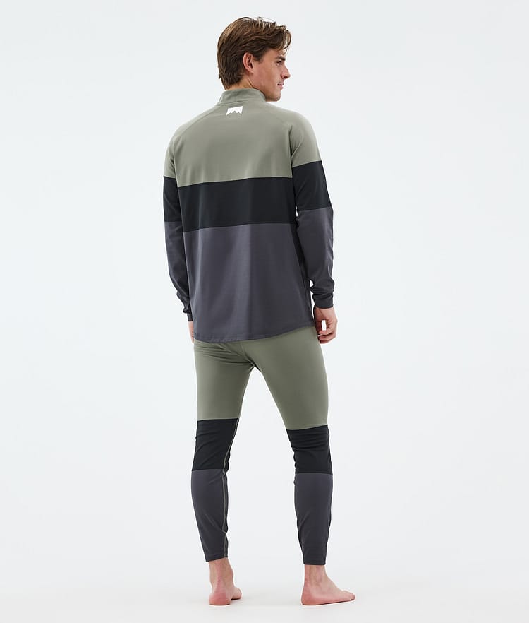 Montec Alpha Funktionsshirt Herren Greenish/Black/Phantom, Bild 4 von 5