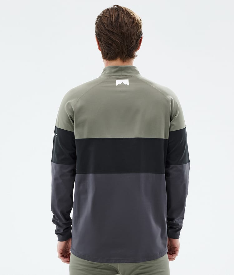 Montec Alpha Funktionsshirt Herren Greenish/Black/Phantom, Bild 5 von 5