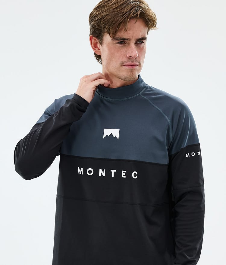 Montec Alpha Funktionsshirt Herren Metal Blue/Black, Bild 2 von 5