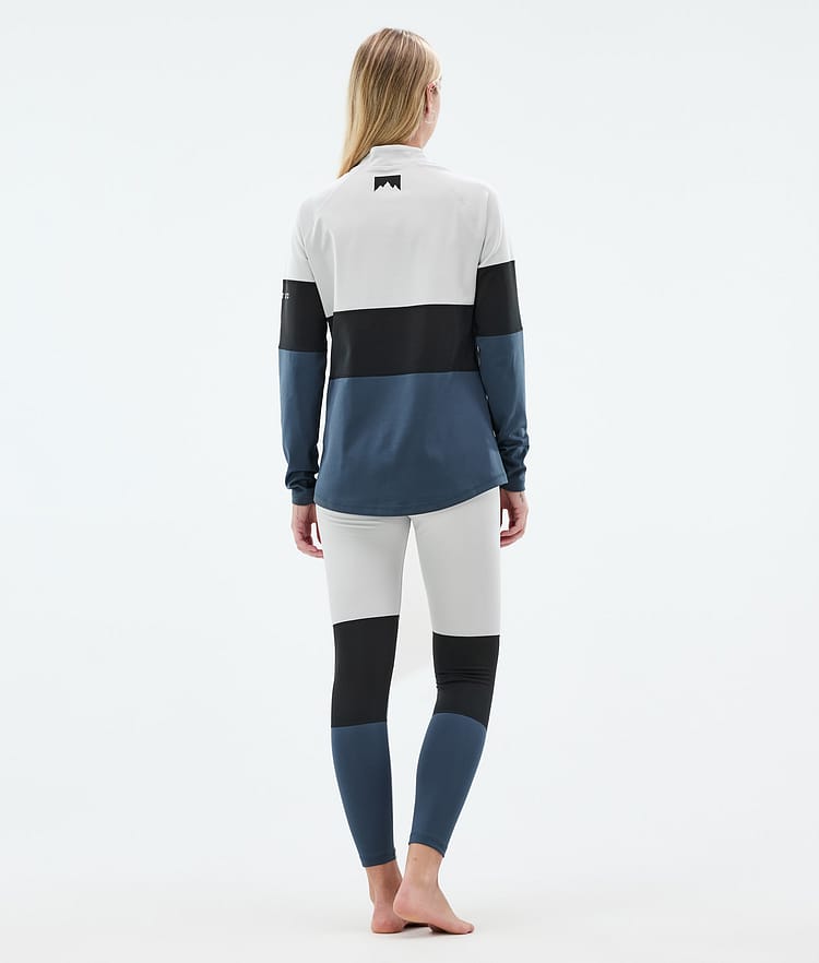 Montec Alpha W Basislaag Top Dames Light Grey/Black/Metal Blue, Afbeelding 4 van 5