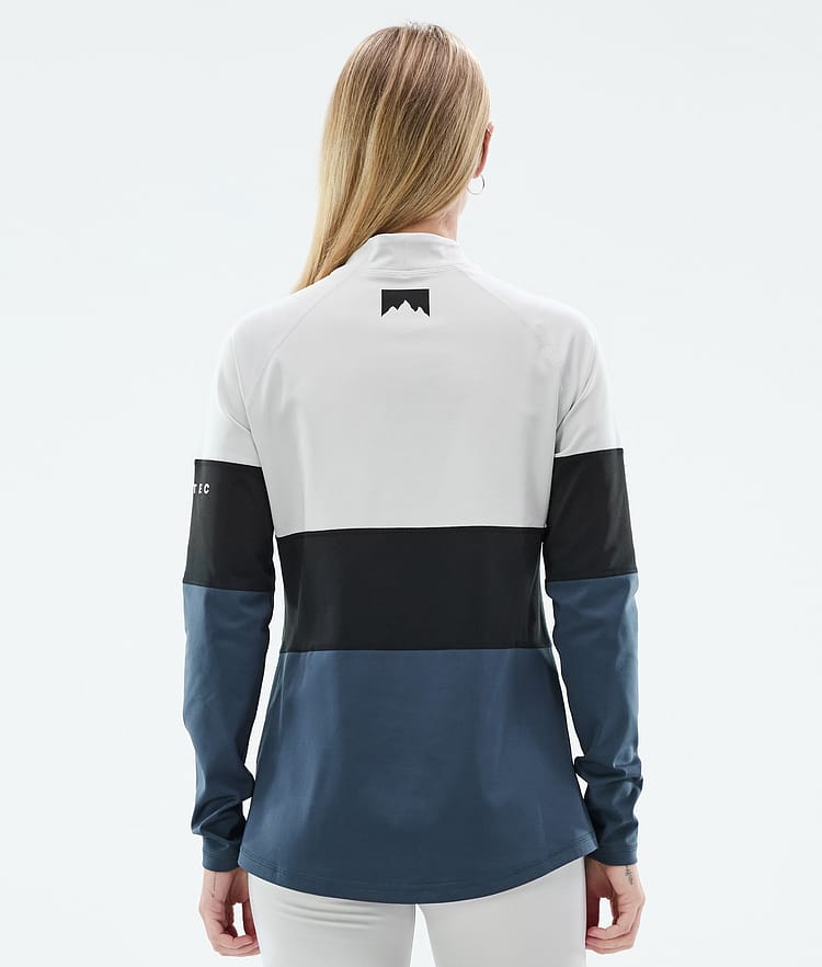 Montec Alpha W Basislaag Top Dames Light Grey/Black/Metal Blue, Afbeelding 5 van 5