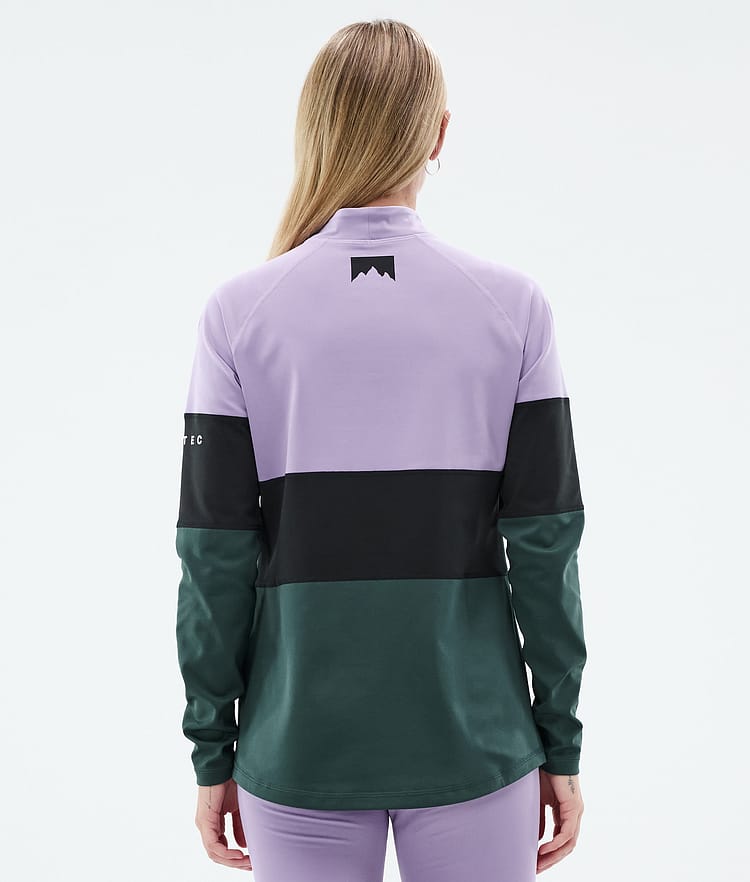 Montec Alpha W Tee-shirt thermique Femme Faded Violet/Black/Dark Atlantic, Image 5 sur 5