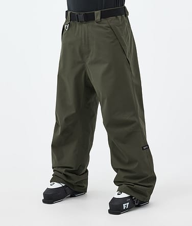 Dope Big Pantalon de Ski Homme Olive Green