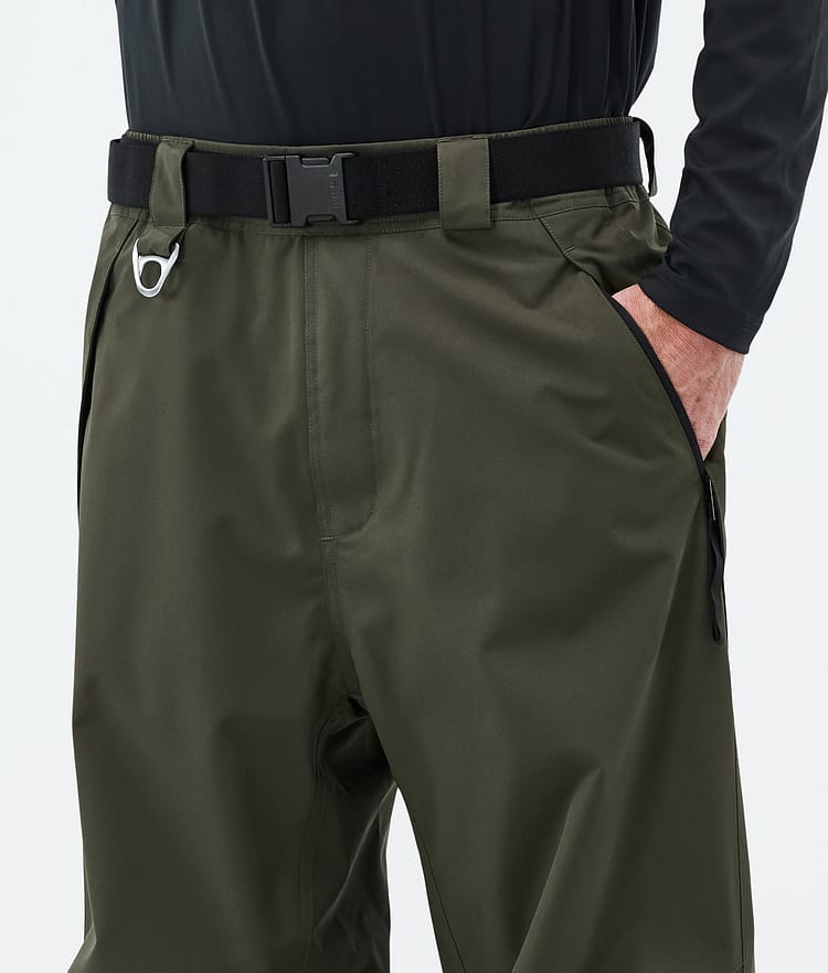 Dope Big Snowboard Pants Men Olive Green, Image 5 of 5