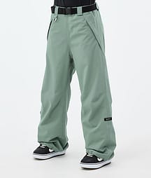 Dope Big W 25 Snowboard Pants Women Faded Green
