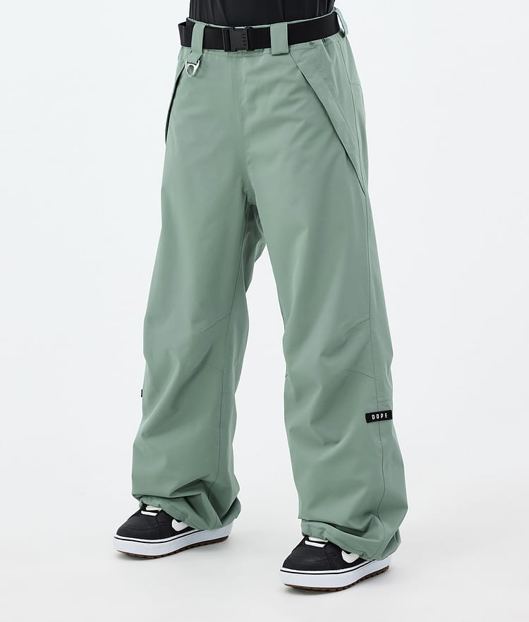 Dope Big W Snowboard Pants Women Faded Green, Image 1 of 5