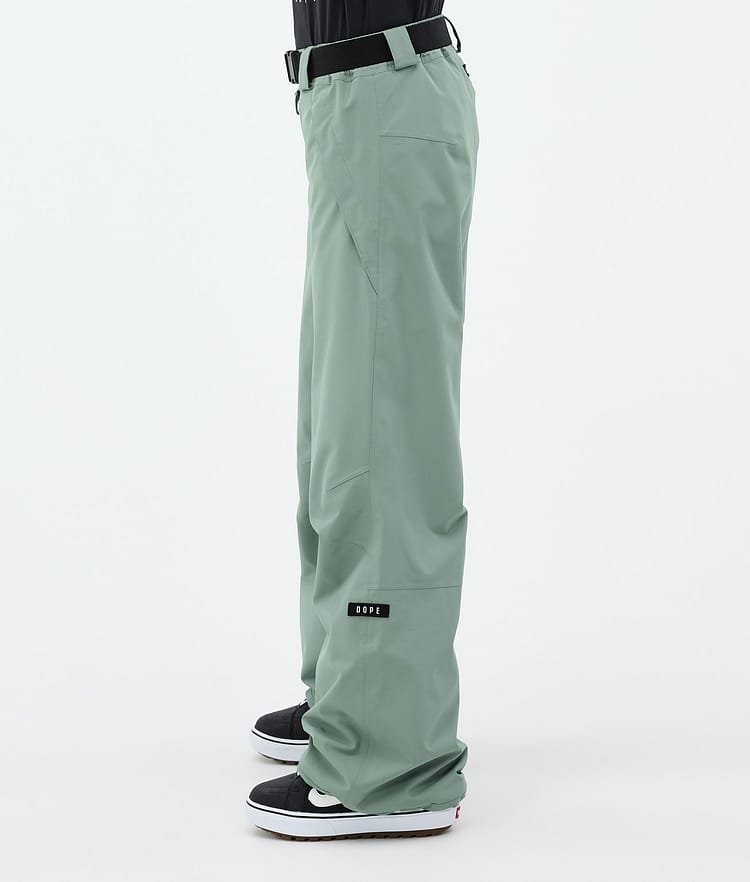Dope Big W Snowboard Pants Women Faded Green, Image 3 of 5