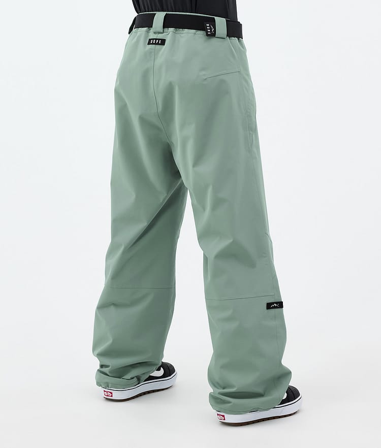 Dope Big W Snowboard Pants Women Faded Green, Image 4 of 5