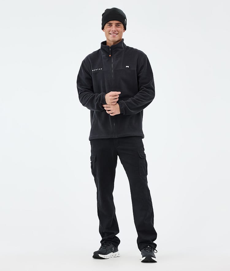 Montec Bravo Felpa Pile Uomo Black, Immagine 3 di 5