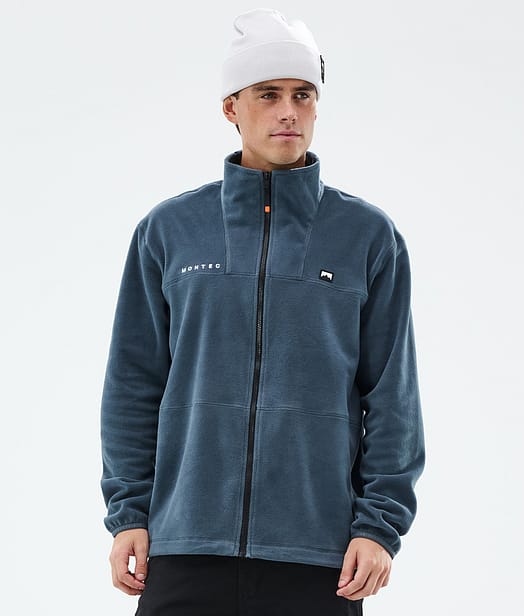 Montec Bravo Fleece Sweater Men Metal Blue
