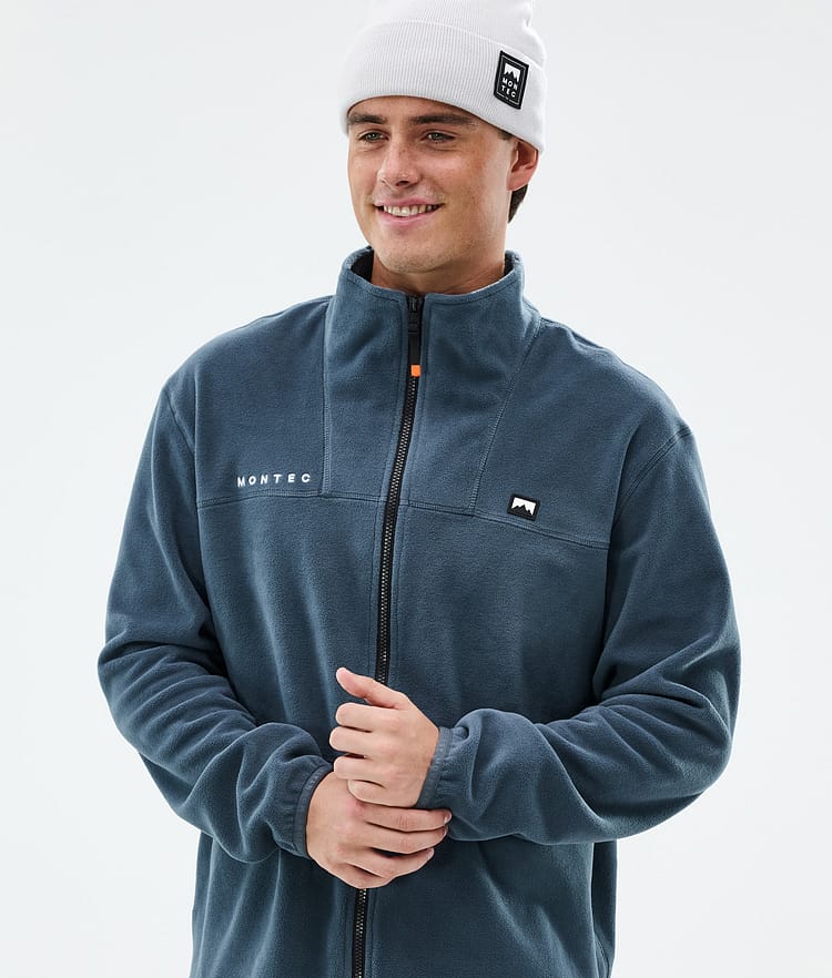 Montec Bravo Felpa Pile Uomo Metal Blue, Immagine 2 di 5