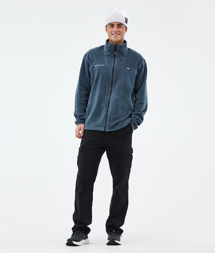 Montec Bravo Felpa Pile Uomo Metal Blue, Immagine 3 di 5