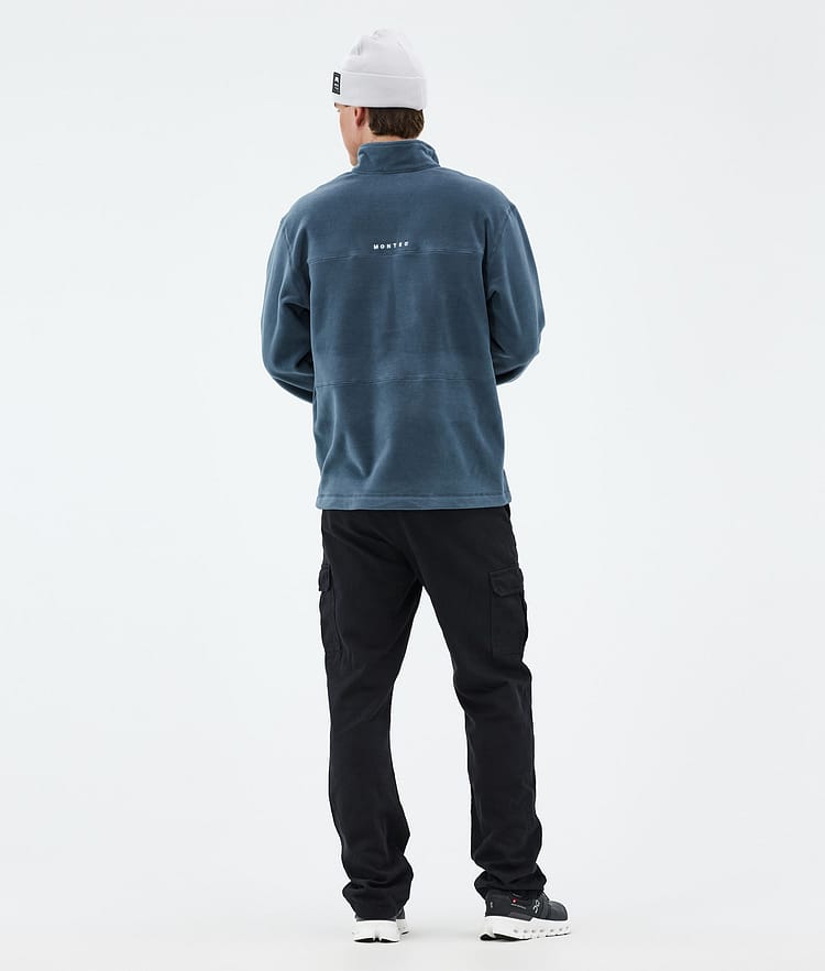 Montec Bravo Felpa Pile Uomo Metal Blue, Immagine 4 di 5