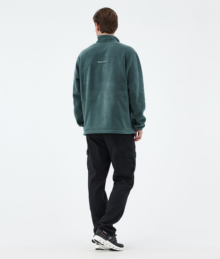 Montec Bravo Felpa Pile Uomo Dark Atlantic, Immagine 4 di 5