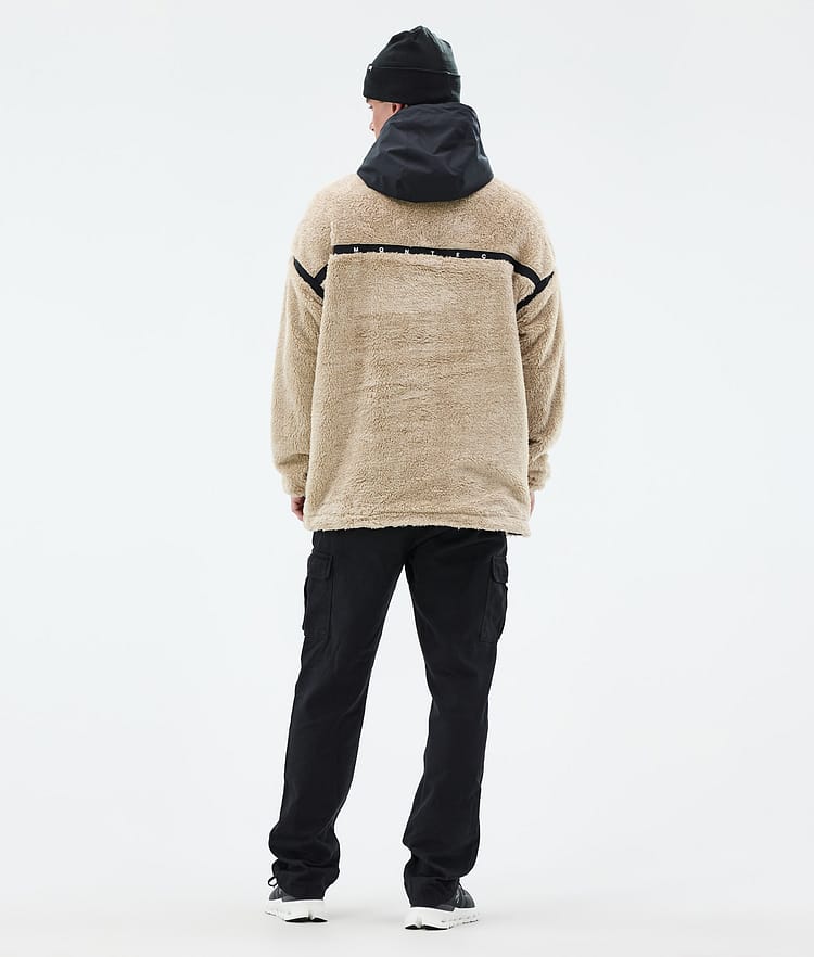 Montec Uniform Fleece Hoodie Herren Sand/Black, Bild 4 von 6