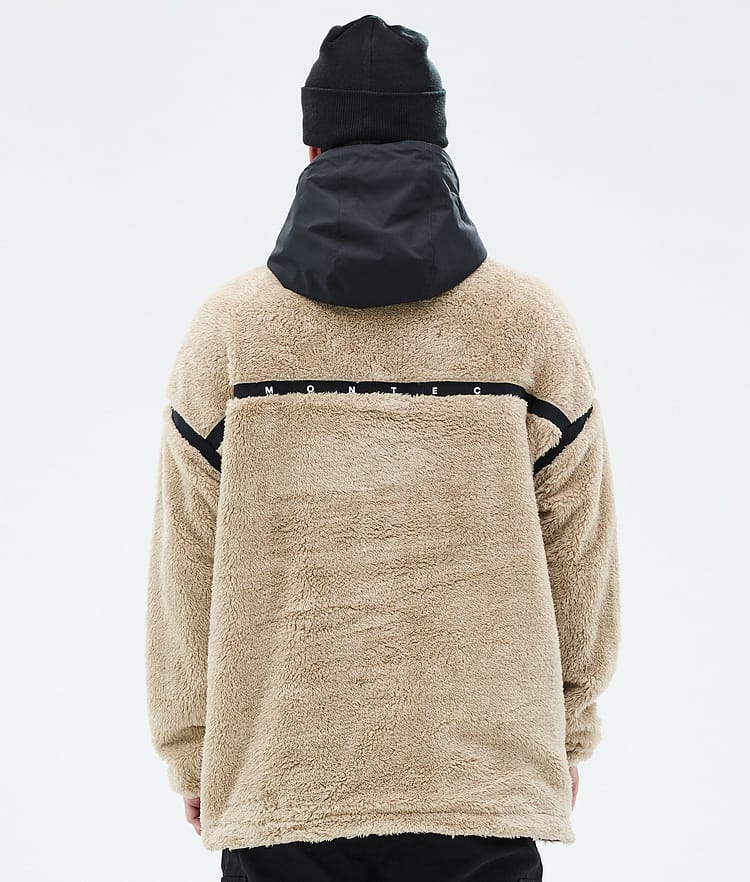 Montec Uniform Fleece Hoodie Herren Sand/Black, Bild 5 von 6