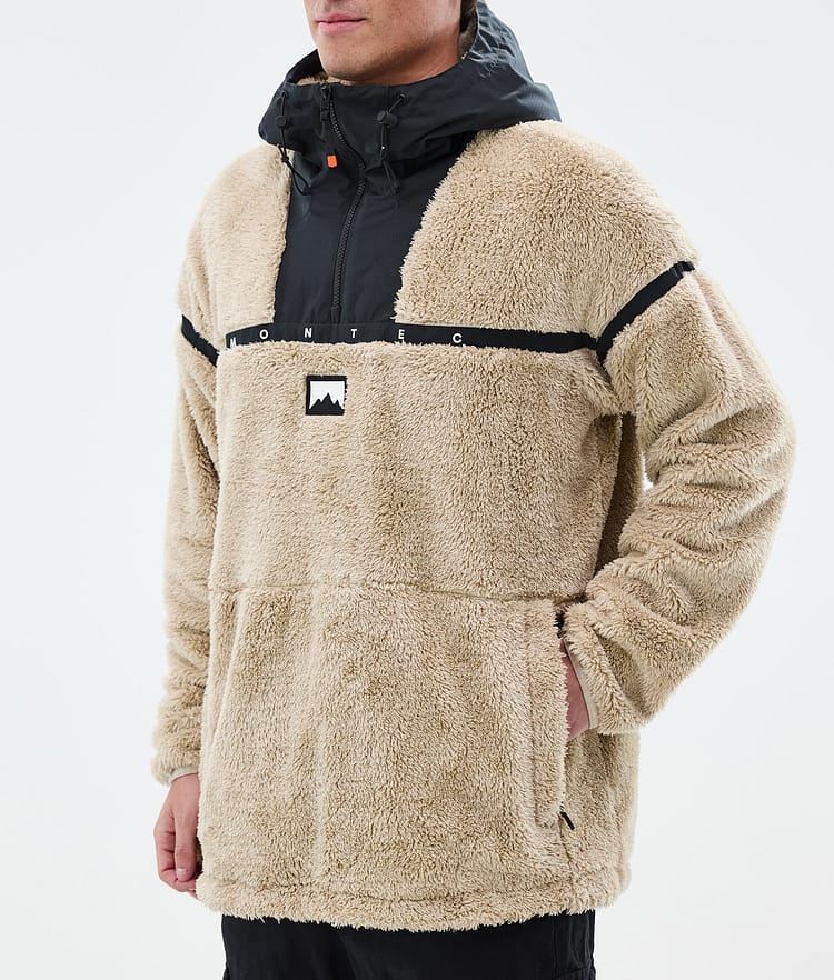 Montec Uniform Fleece Hoodie Herren Sand/Black, Bild 6 von 6
