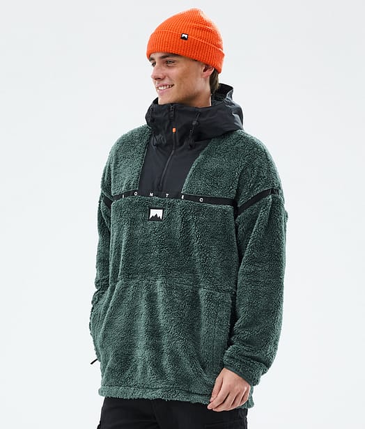 Montec Uniform Fleece Hoodie Men Dark Atlantic/Black