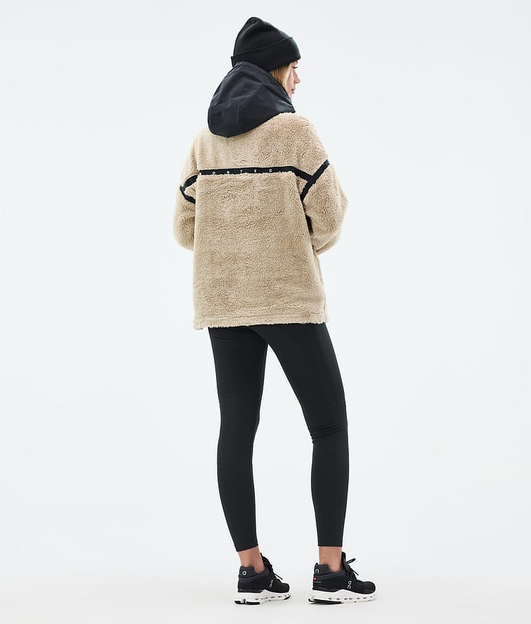 Montec Uniform W Fleece Hoodie Dames Sand/Black, Afbeelding 4 van 6