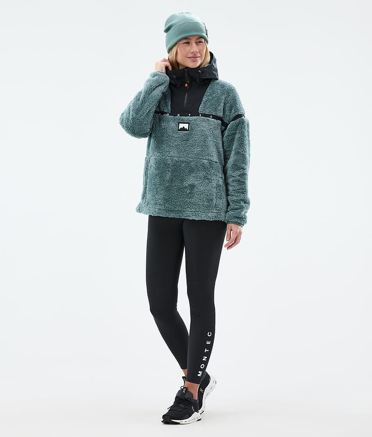 Montec Uniform W Fleece Hoodie Dames Atlantic/Black, Afbeelding 3 van 6