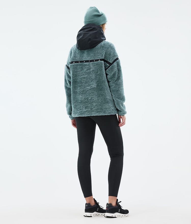 Montec Uniform W Fleece Hoodie Dames Atlantic/Black, Afbeelding 4 van 6