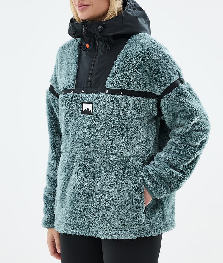 Montec Uniform W Fleece Hoodie Dames Atlantic/Black, Afbeelding 6 van 6