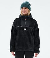 Uniform W Fleece Hoodie Women Black from review by Claire
