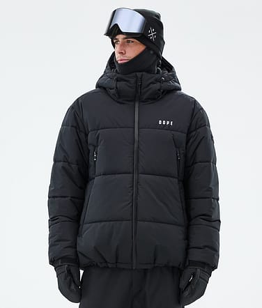 Dope Puffer Veste Snowboard Homme Black