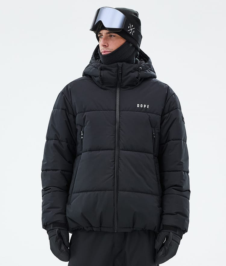 Dope Puffer Ski Jacket Men Black, Image 1 of 9