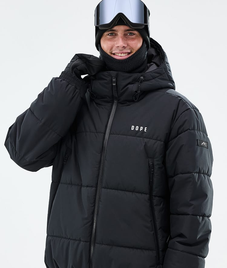 Dope Puffer Ski Jacket Men Black, Image 2 of 9