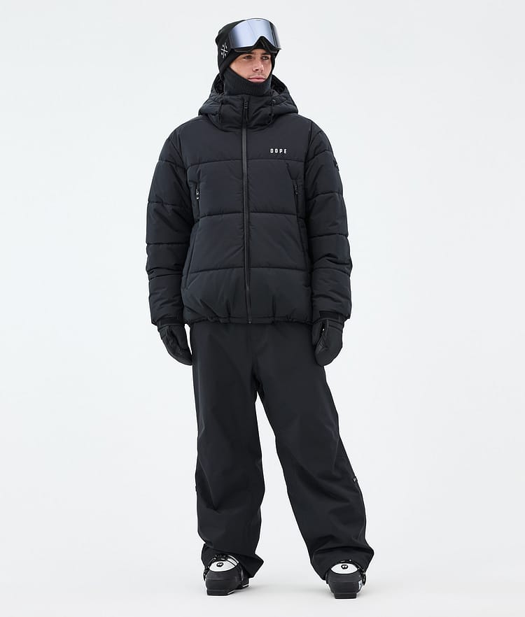 Dope Puffer Ski Jacket Men Black, Image 3 of 9