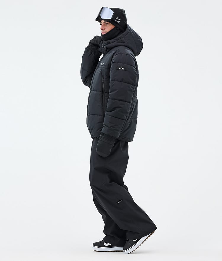 Dope Puffer Snowboard Jacket Men Black, Image 4 of 9