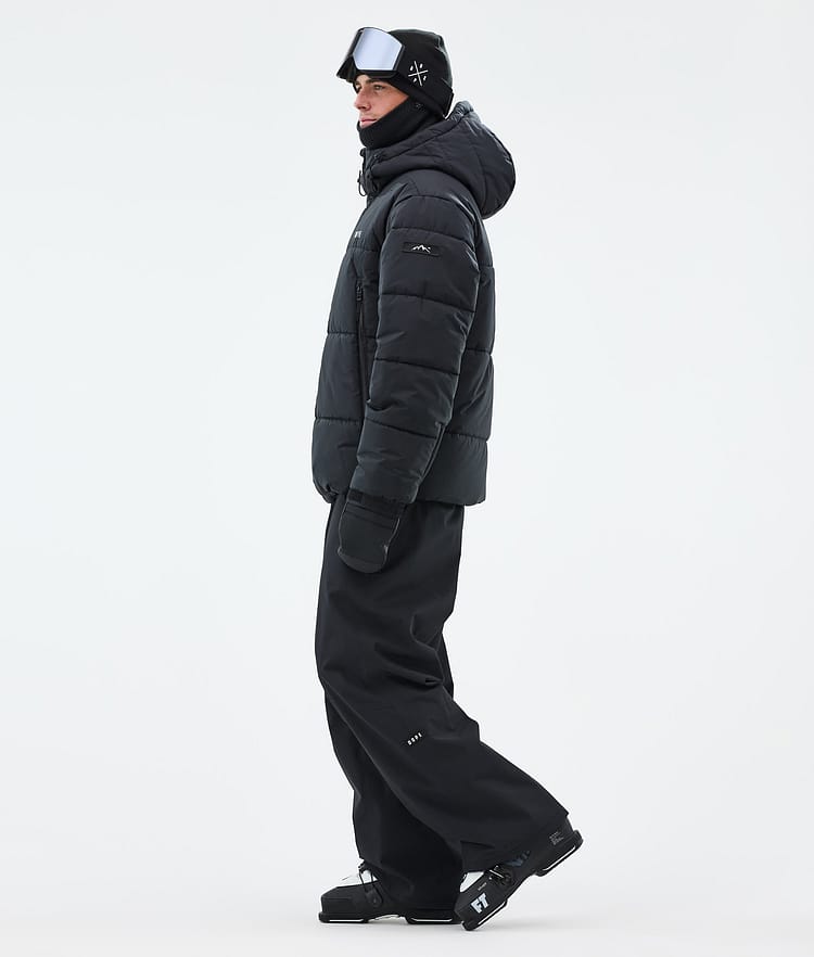 Dope Puffer Ski Jacket Men Black, Image 4 of 9