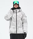 Dope Puffer Ski Jacket Men Grey Camo