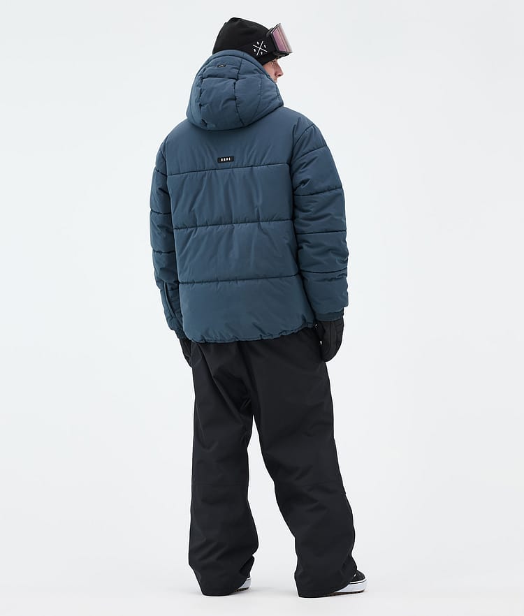 Dope Puffer Snowboard Jacket Men Metal Blue, Image 5 of 9