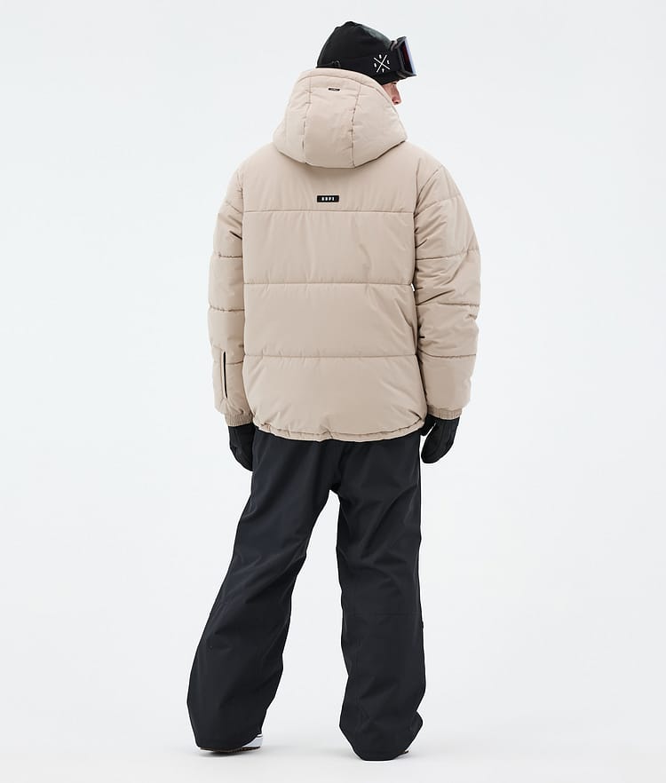 Dope Puffer Snowboard Jacket Men Sand, Image 5 of 9