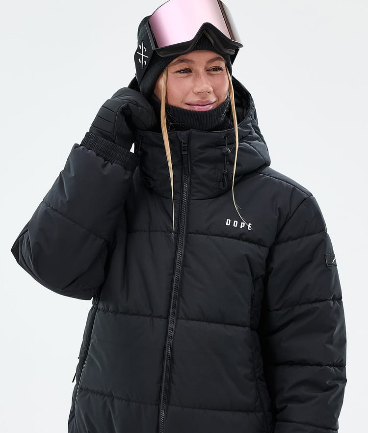 Dope Puffer W Snowboard Jacket Women Black, Image 2 of 9