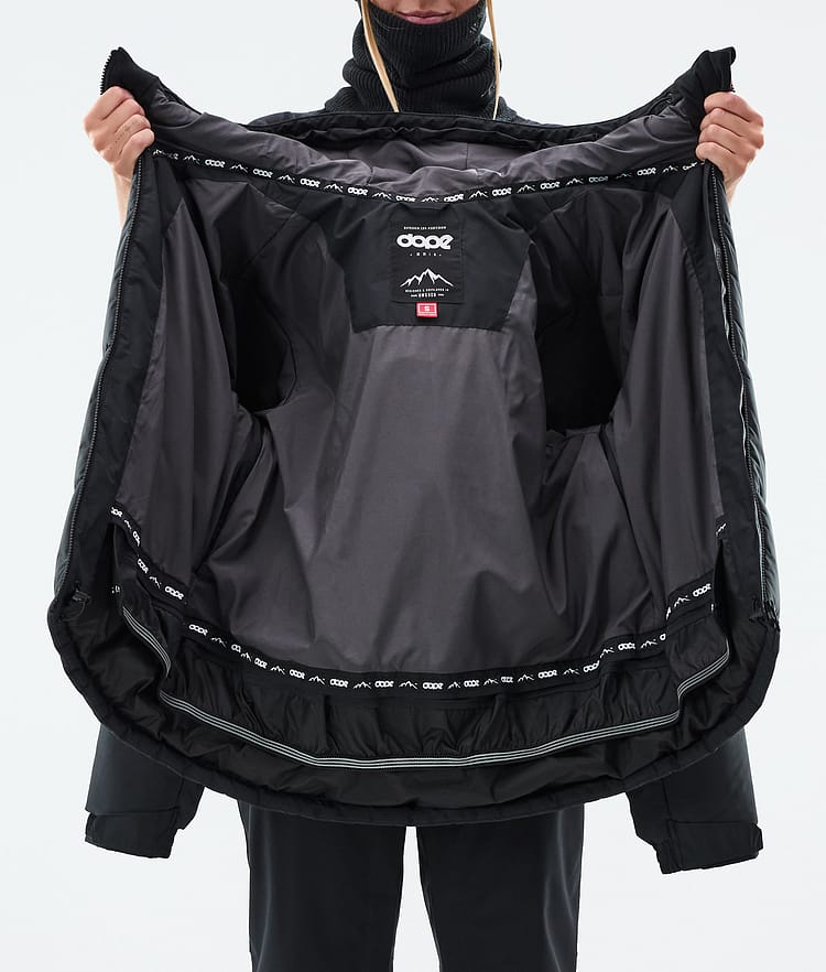 Dope Puffer W Snowboard Jacket Women Black, Image 9 of 9