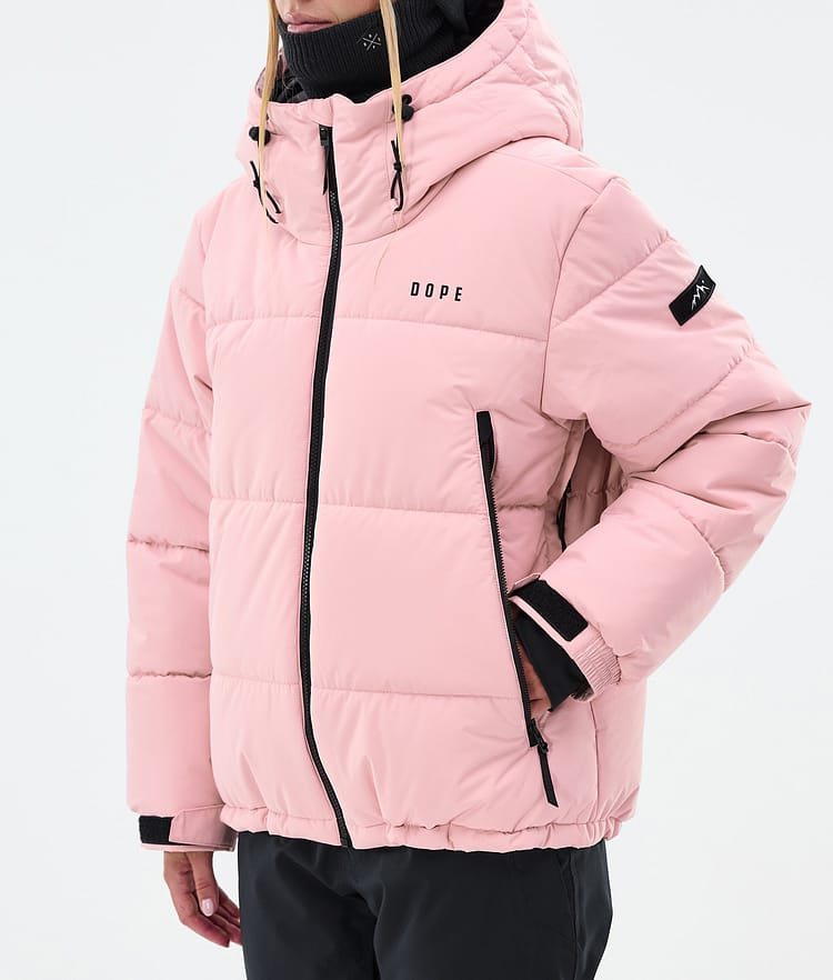 Dope Puffer W Snowboard Jacket Women Soft Pink, Image 8 of 9
