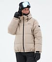 Dope Puffer W Ski Jacket Women Sand