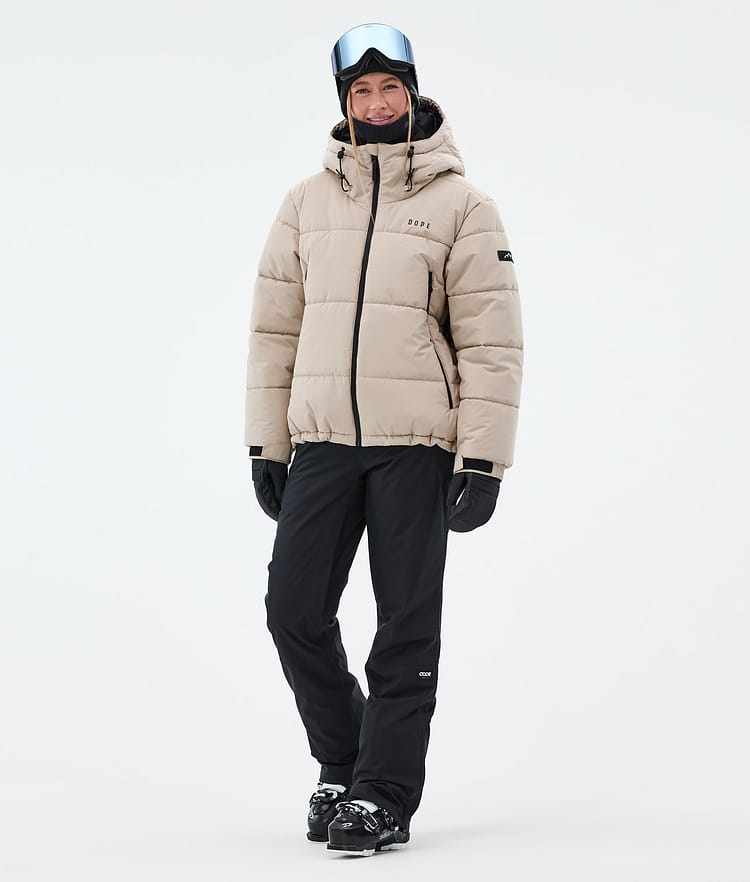 Dope Puffer W Ski Jacket Women Sand, Image 3 of 9
