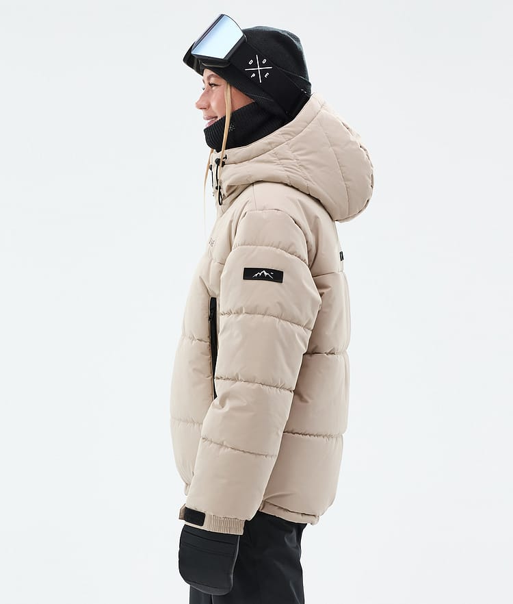 Dope Puffer W Snowboard Jacket Women Sand, Image 6 of 9