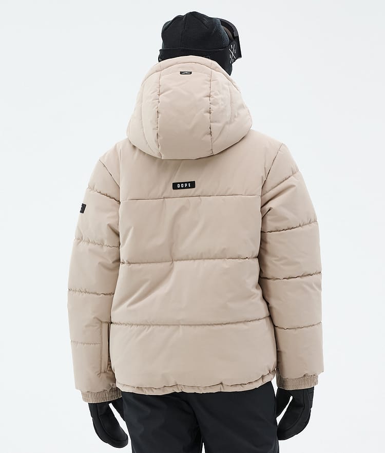 Dope Puffer W Snowboard Jacket Women Sand, Image 7 of 9