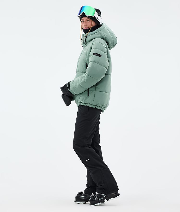 Dope Puffer W Ski Jacket Women Faded Green, Image 4 of 9