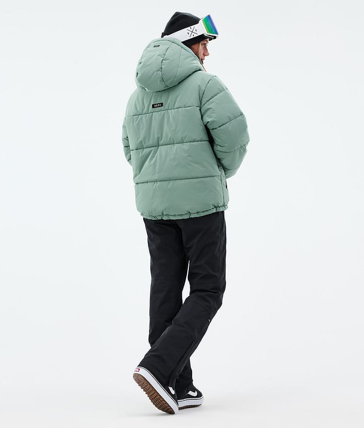 Dope Puffer W Snowboard Jacket Women Faded Green, Image 5 of 9