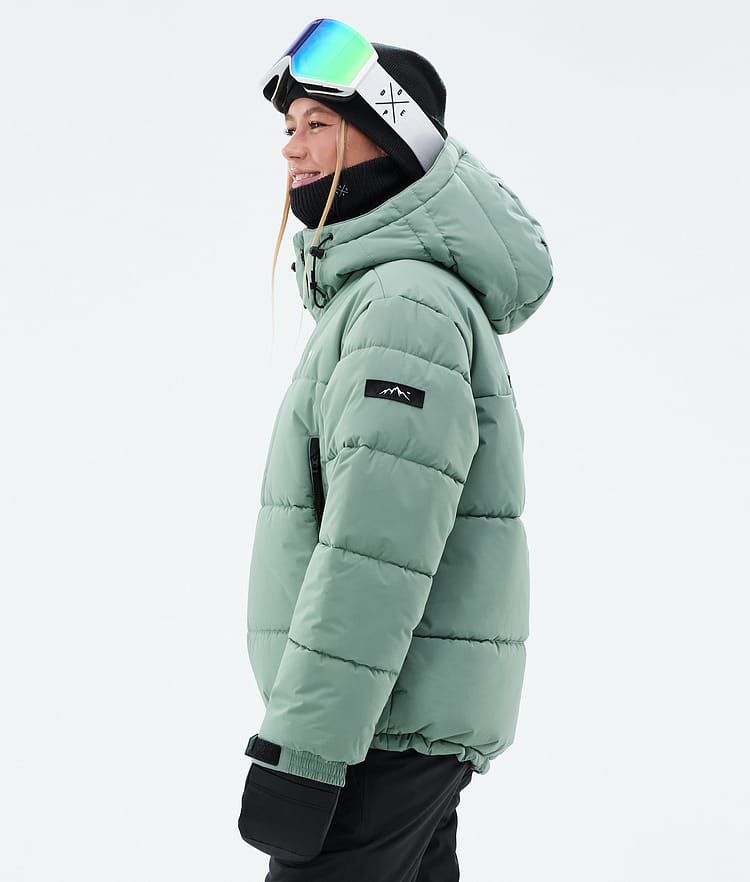 Dope Puffer W Ski Jacket Women Faded Green, Image 6 of 9