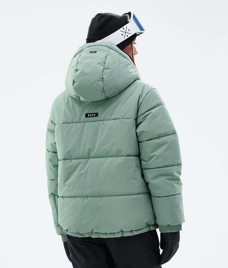 Dope Puffer W Ski Jacket Women Faded Green, Image 7 of 9