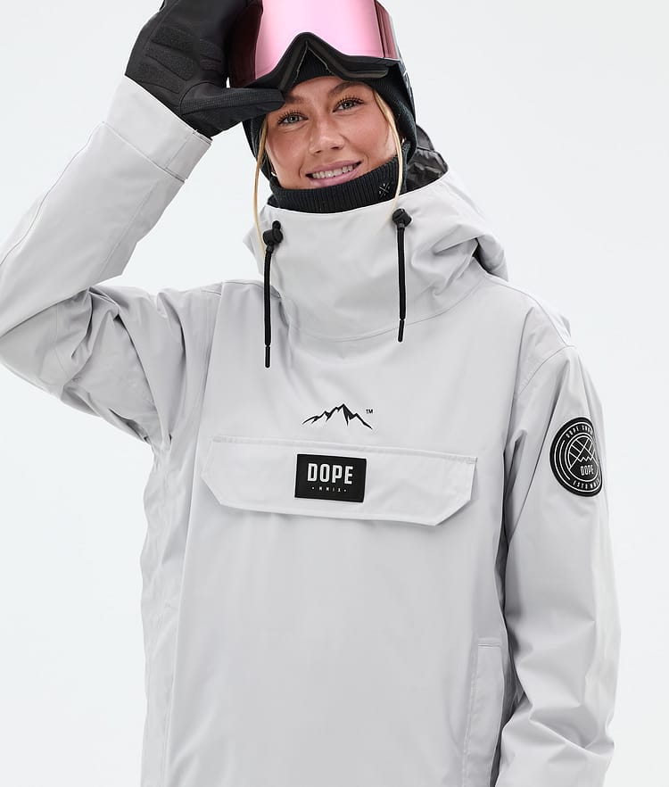Dope Blizzard W Chaqueta Snowboard Mujer Light Grey, Imagen 2 de 9