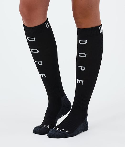 Dope Essential Ski Socks Black